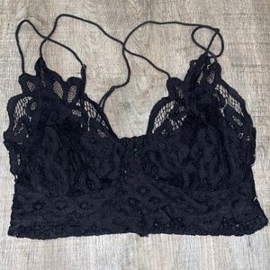 Free People Adella Lace Bralette Size M
